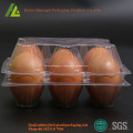 Bandejas de huevos de gallina de plástico transparente